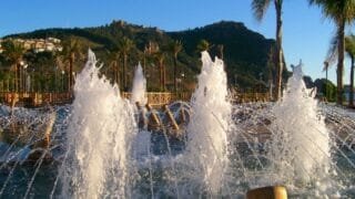 Alanya Fountains park near hotel